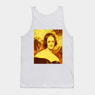 Mary Shelley Golden Portrait | Mary Shelly Artwork 10 Tank Top